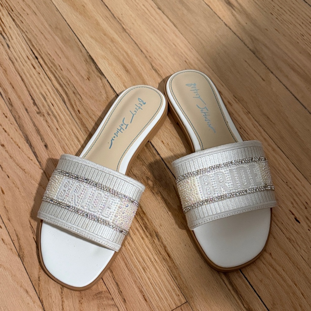 Betsey Johnson Bride Sandals